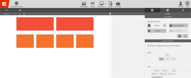 email design coffeecup editor