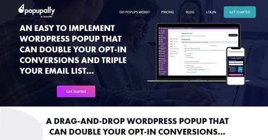 best email list pop up builder