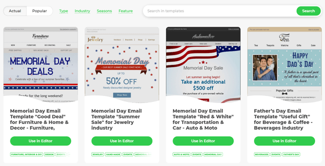 free email templates builder