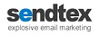 Sendtex logo email marketing software