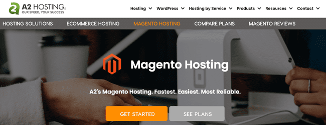 A2 Hosting para tiendas online de Magento
