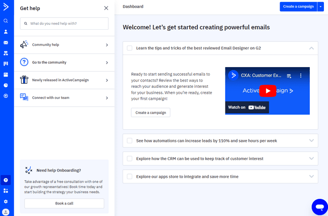 ActiveCampaign email marketing tools introduction