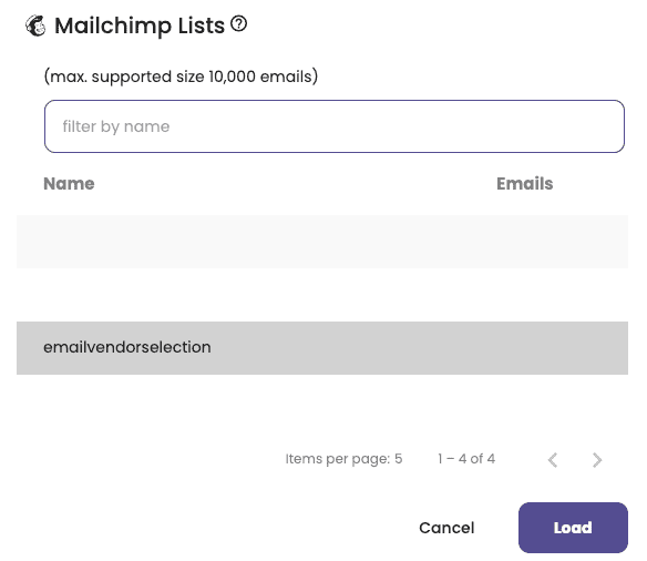 Bouncer email validation Mailchimp