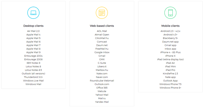 Chamaileon compatible con email herramientas