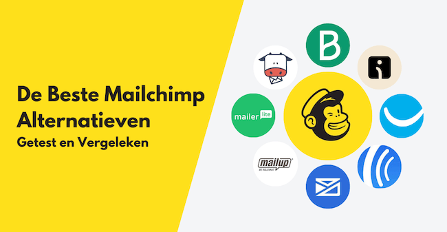 De beste Mailchimp alternatieven getest en vergeleken