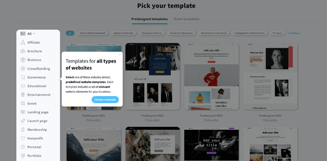 GetResponse email newsletter design templates