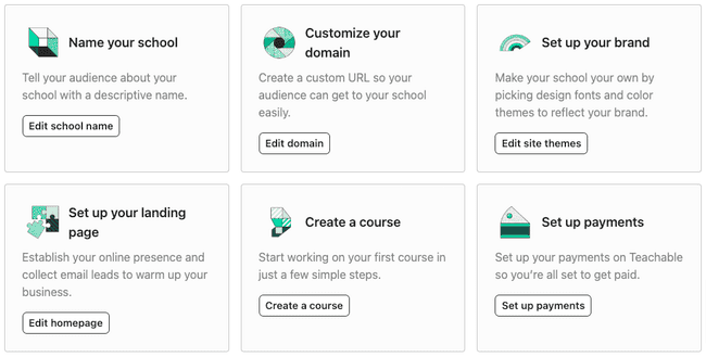 How to get started with an online course on Teachable