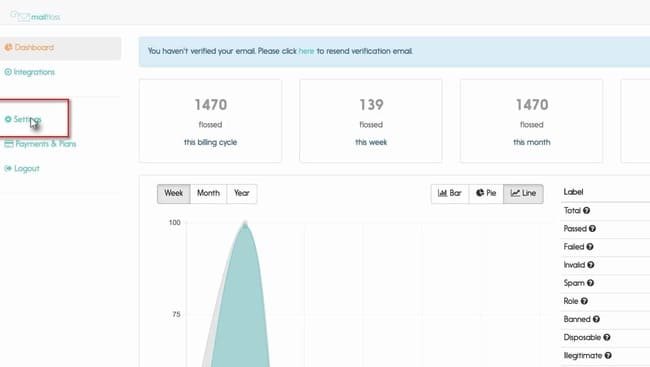 Mailfloss email verification service with automations