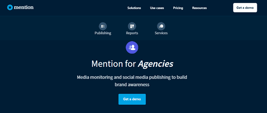 Mention, SaaS de marca blanca de redes sociales