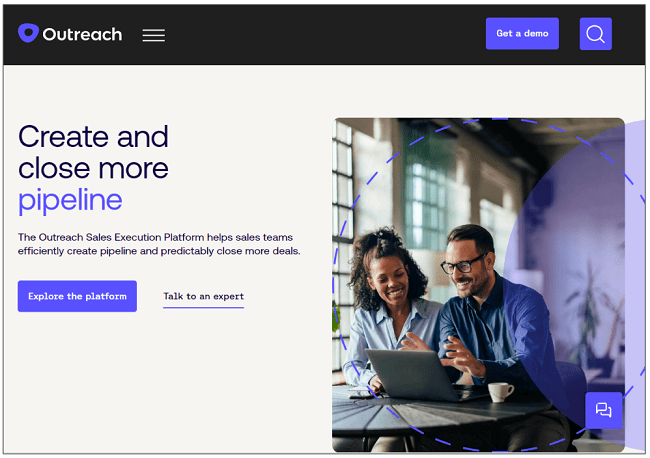 Outreach home page