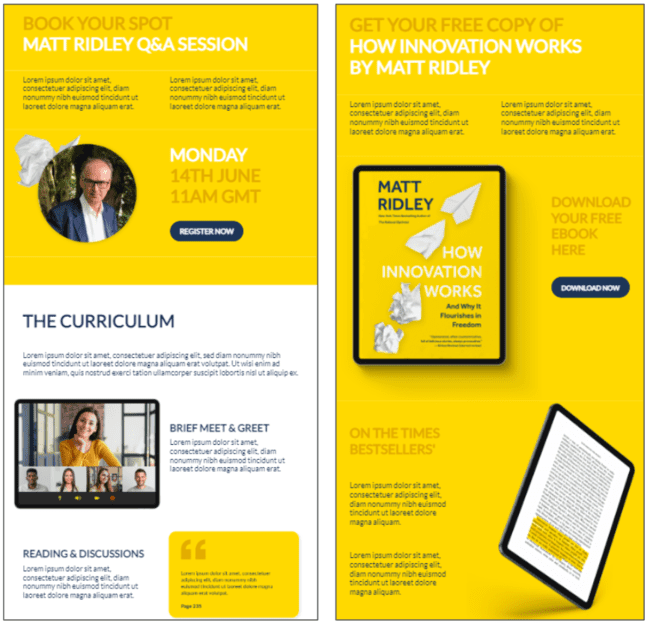Push HTML email template to your Mailchimp account
