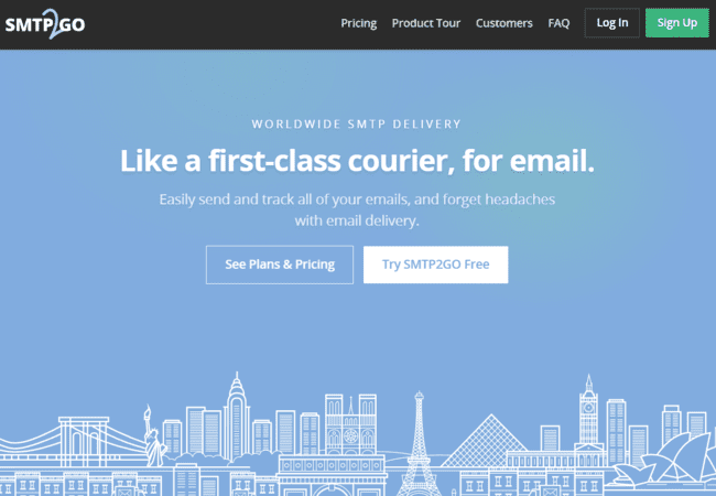 SMTP2GO bulk email service provider