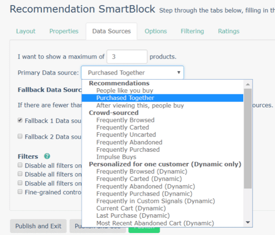 Recommendation Smart blocks email automation example