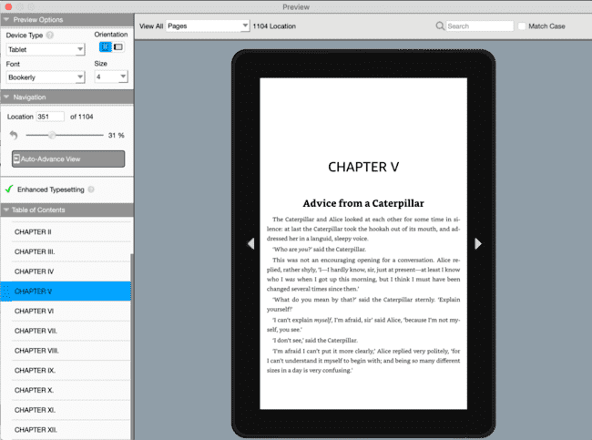 Software de creación de ebooks Kindle Create