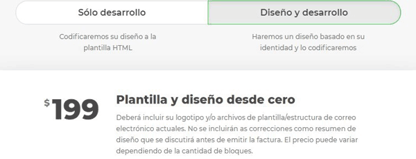 editor personalizacion de emails