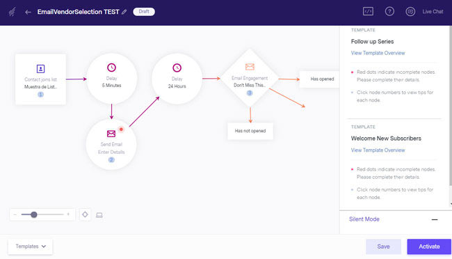 benchmark email autoresponder test