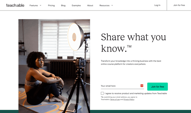 best online course training platforms Teachable