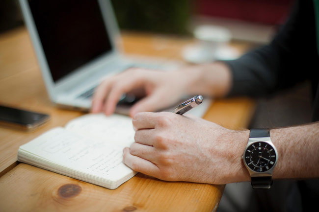 email marketing training making notes