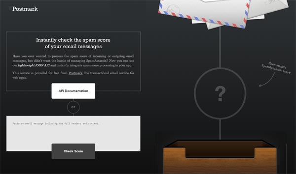 email spamassassin tool testing postmark