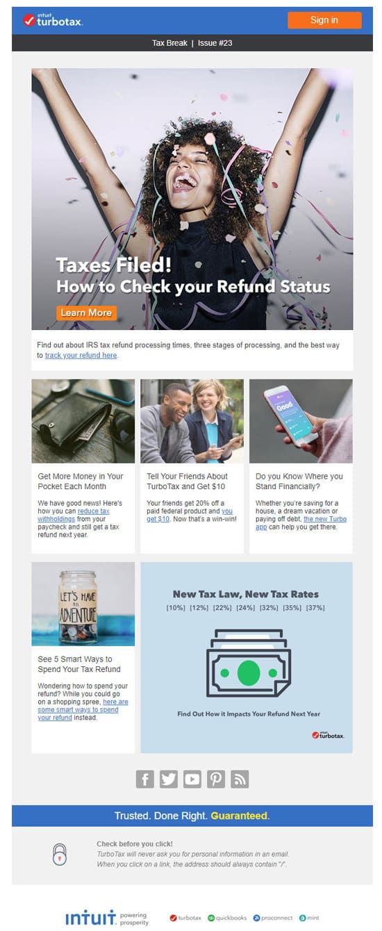 financial services newsletters