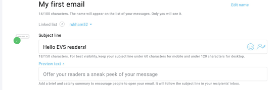 getresponse getting started email designer