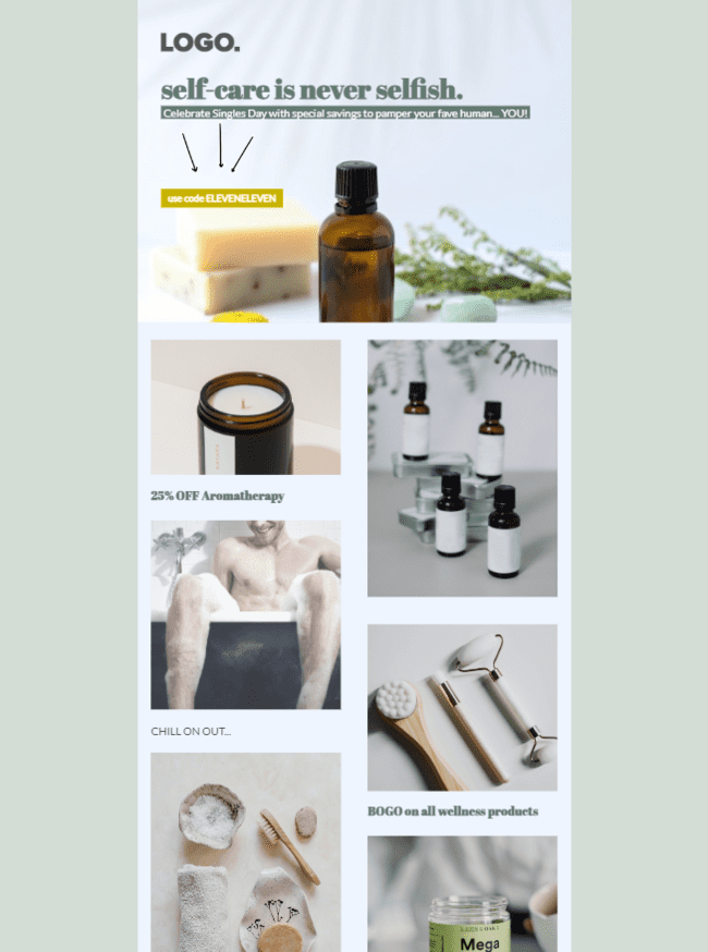 image-led product template
