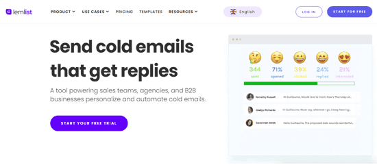lemlist email outreach
