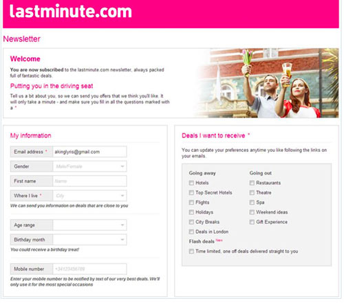 preference center email segmentation