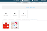 Choose email template