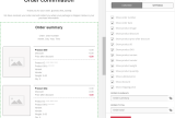 omnisend order confirmation builder screen