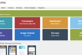 sensorpro email marketing menu
