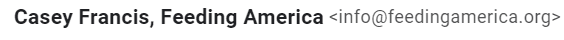 using effective sending names for nonprofit emails